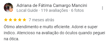 Adriana Depoimento positivo de cliente, Adriana